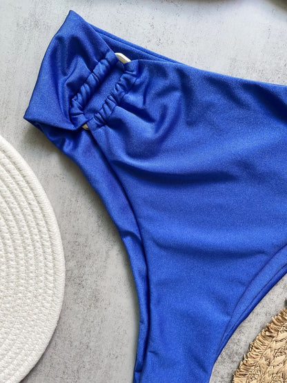 Bandeau Push-Up Bikini Set Womens Brazilian Swimwear 2024