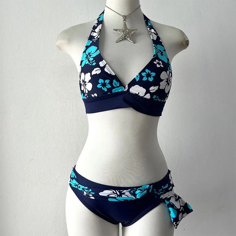 2025 Y2K Tree Printed Bikini Set Sexy Summer Swimwear for Women