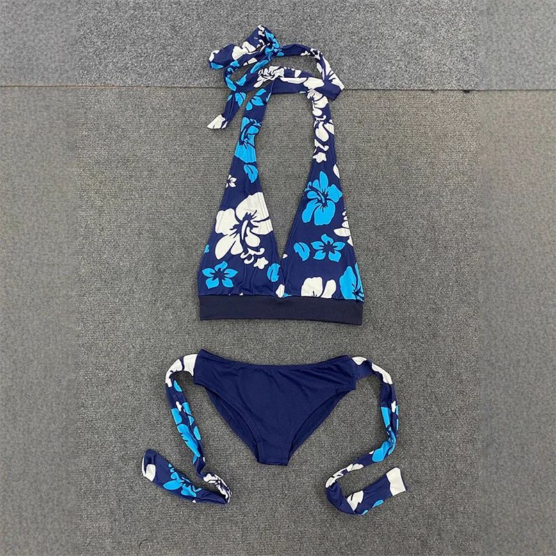 2025 Y2K Tree Printed Bikini Set Sexy Summer Swimwear for Women