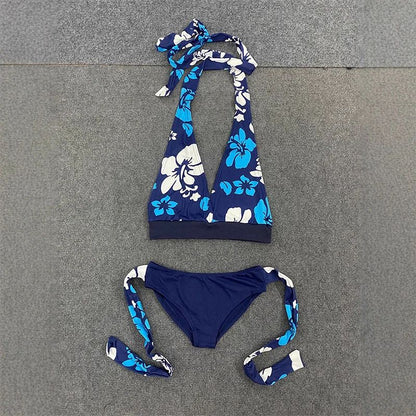 2025 Y2K Tree Printed Bikini Set Sexy Summer Swimwear for Women