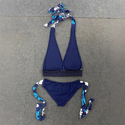 2025 Y2K Tree Printed Bikini Set Sexy Summer Swimwear for Women