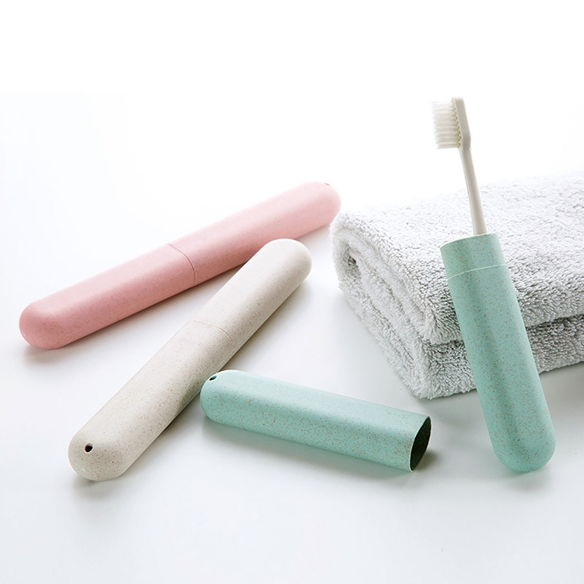 Portable Toothbrush Protector, Travel Toothbrush Tube Cover, Health Toothbrush Storage Box