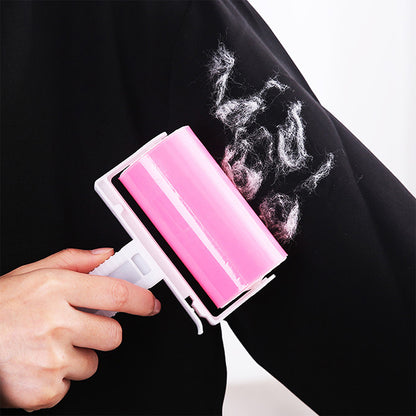 Reusable Lint Roller for Clothes and Pet Hair – Washable Sticky Remover for Home Cleaning