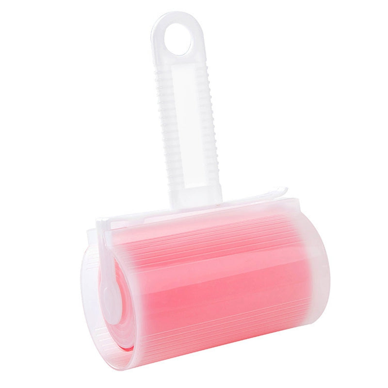 Reusable Lint Roller for Clothes and Pet Hair – Washable Sticky Remover for Home Cleaning