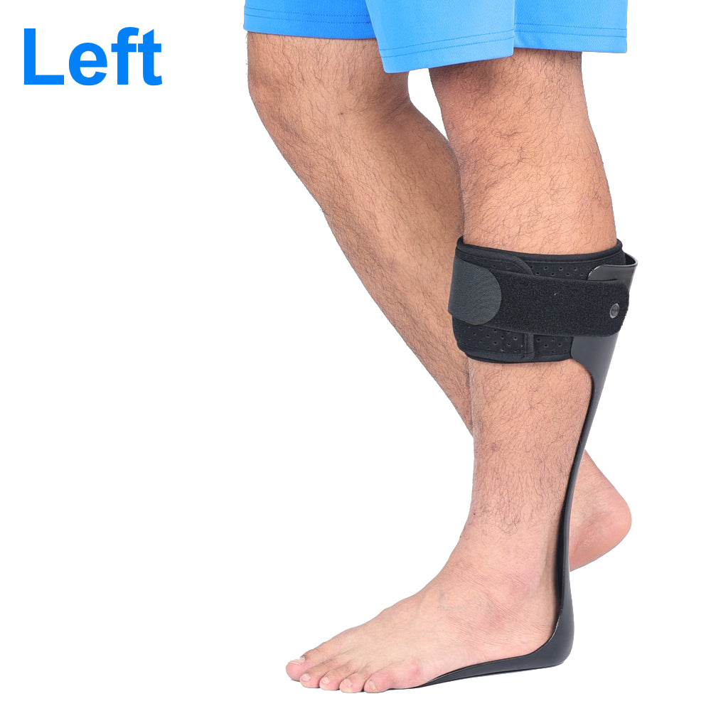 Medical AFO Drop Foot Brace Orthosis, Lightweight Foot Drop Corrector for Men and Women, Ankle Foot Support Stabilizer
