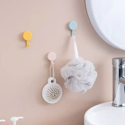 Self Adhesive Strong Wall Hooks for Coat Bag Kitchen Towel Hanger