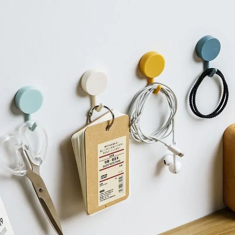 Self Adhesive Strong Wall Hooks for Coat Bag Kitchen Towel Hanger