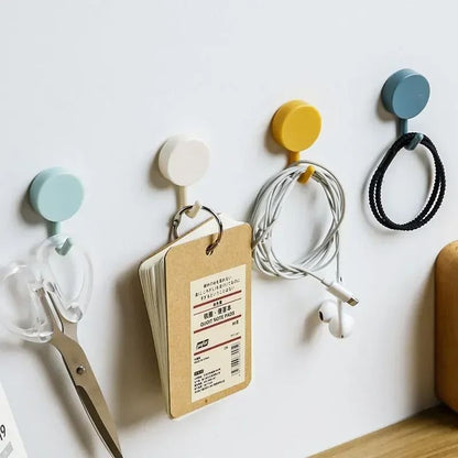 Self Adhesive Strong Wall Hooks for Coat Bag Kitchen Towel Hanger