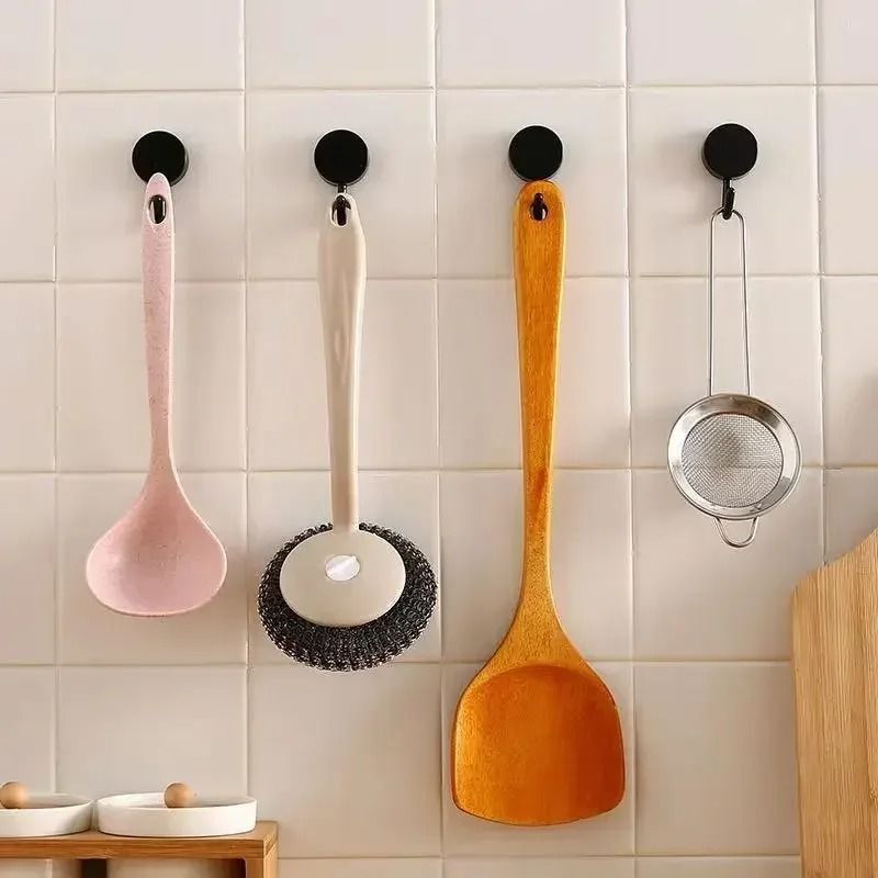 Self Adhesive Strong Wall Hooks for Coat Bag Kitchen Towel Hanger