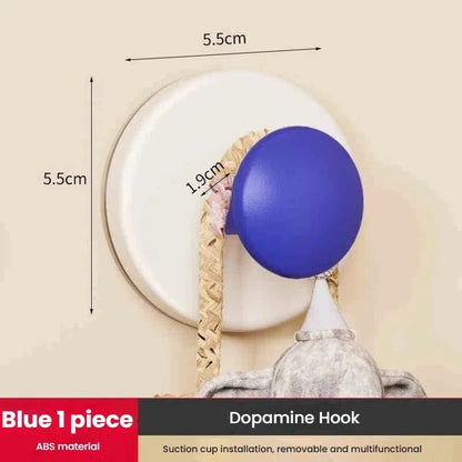 Clothes Hook Adhesive Wall Hanger for Bathroom and Kitchen