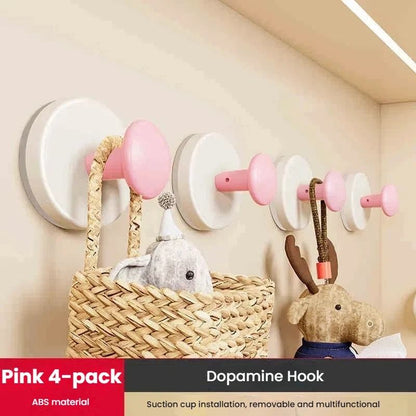 Clothes Hook Adhesive Wall Hanger for Bathroom and Kitchen