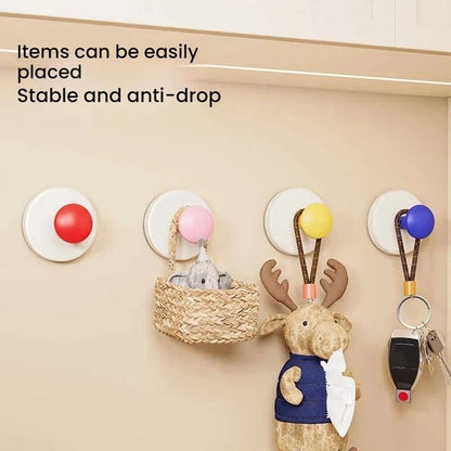 Clothes Hook Adhesive Wall Hanger for Bathroom and Kitchen