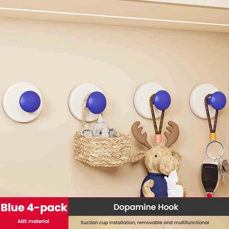 Clothes Hook Adhesive Wall Hanger for Bathroom and Kitchen