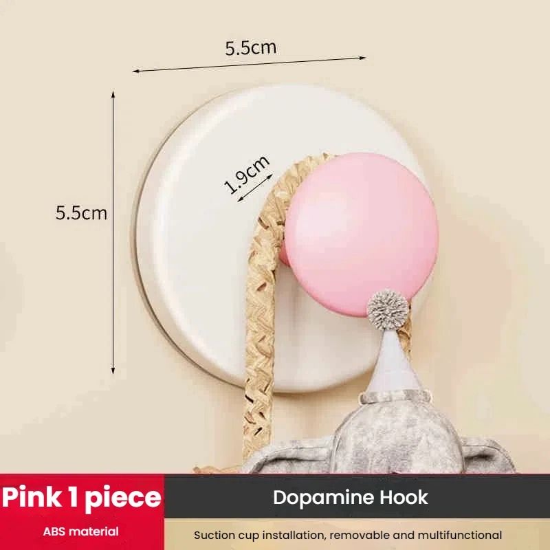 Clothes Hook Adhesive Wall Hanger for Bathroom and Kitchen