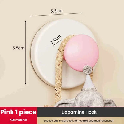 Clothes Hook Adhesive Wall Hanger for Bathroom and Kitchen
