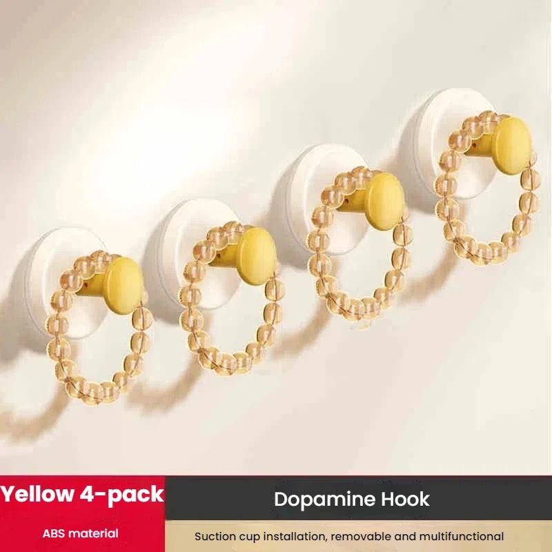 Clothes Hook Adhesive Wall Hanger for Bathroom and Kitchen