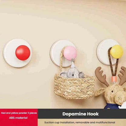 Clothes Hook Adhesive Wall Hanger for Bathroom and Kitchen