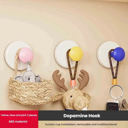 Clothes Hook Adhesive Wall Hanger for Bathroom and Kitchen