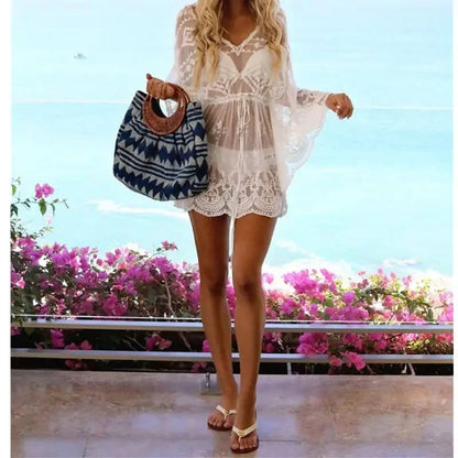Elegant Lace Swimsuit Cover Up for Women