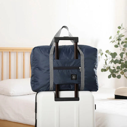Foldable Travel Duffel Bag Lightweight, Large Capacity Carry-On for Women & Girls, Perfect for Weekend Trips and Overn