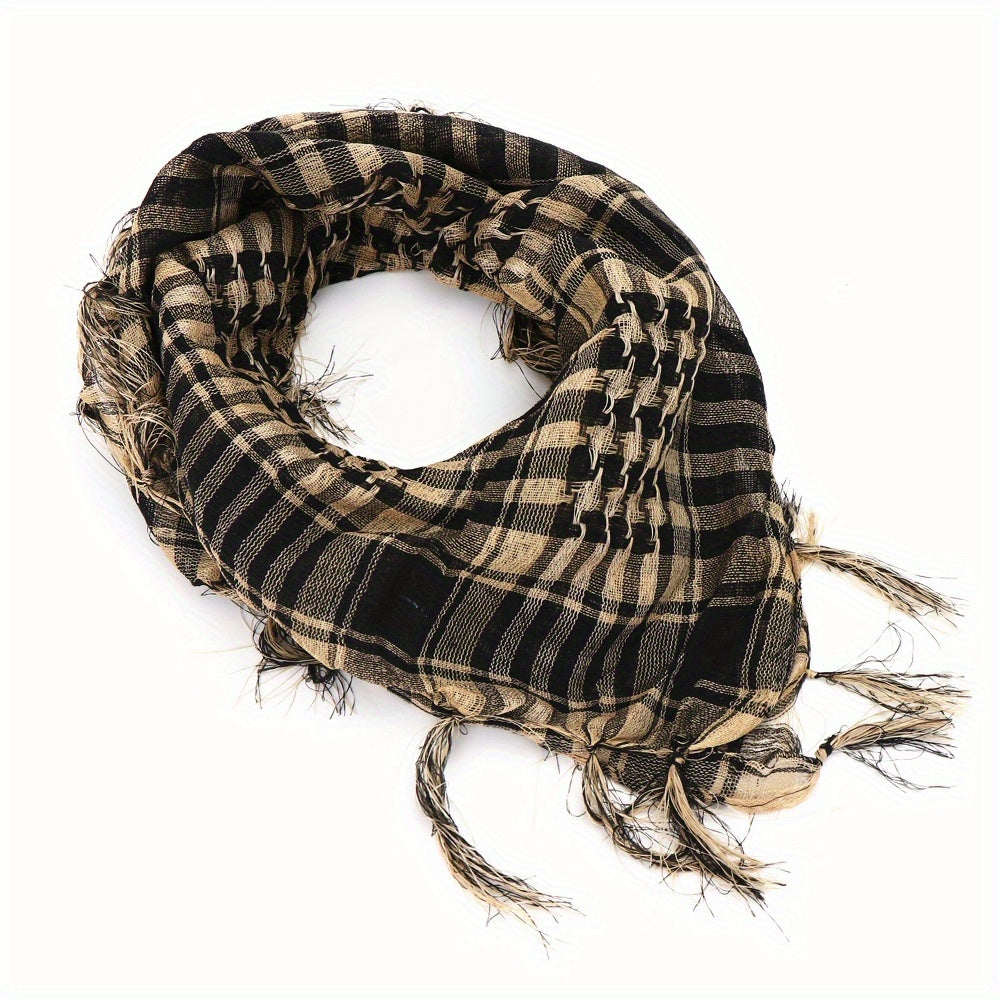 Tactical Desert Hijab Scarf Stylish Military Inspired Headscarf for Men and Women Perfect for Outdoor Adventures