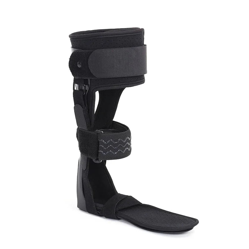 Adjustable Foot Drop Support Brace for Stroke, MS, Hemiplegia | Medical Ankle Foot Orthosis for Men & Women