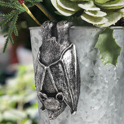 Bat-Shaped Resin Hanging Planter for Gothic Garden Decor