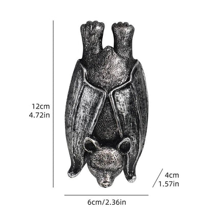 Bat-Shaped Resin Hanging Planter for Gothic Garden Decor