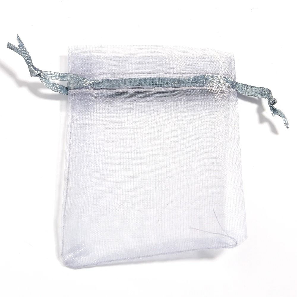 Drawable Organza Bags – Transparent Jewelry & Wedding Pouches