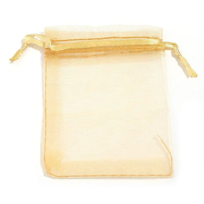 Drawable Organza Bags – Transparent Jewelry & Wedding Pouches