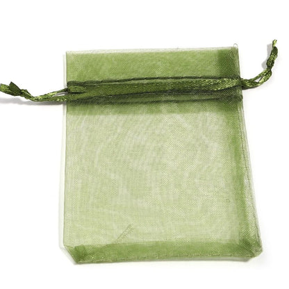 Drawable Organza Bags – Transparent Jewelry & Wedding Pouches