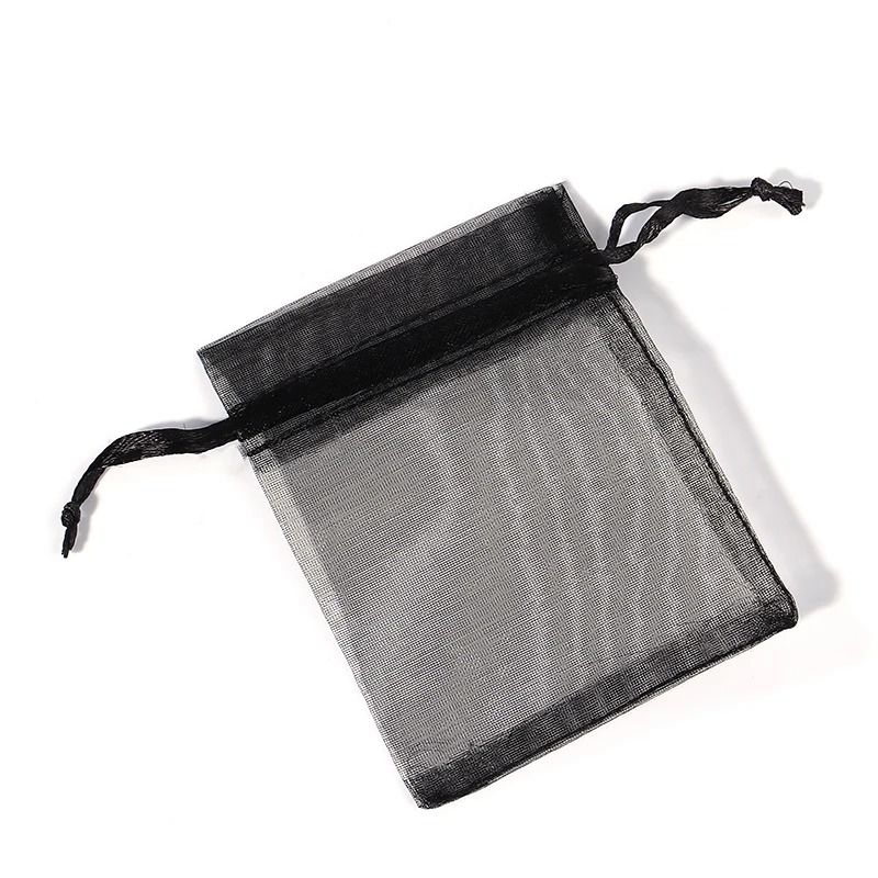 Drawable Organza Bags – Transparent Jewelry & Wedding Pouches