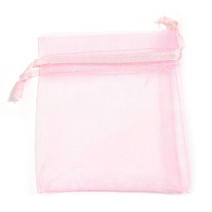 Drawable Organza Bags – Transparent Jewelry & Wedding Pouches