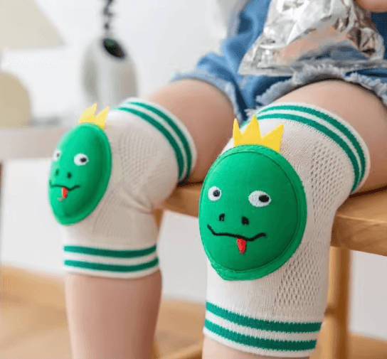CrawlGuard Baby Knee Pads Anti Slip Protective Crawling Support