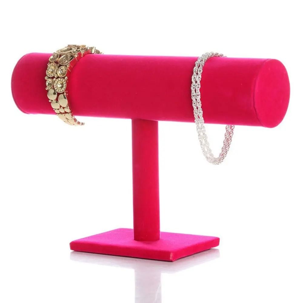 Velvet Bracelet & Watch Display Rack – Upright Jewelry Organizer