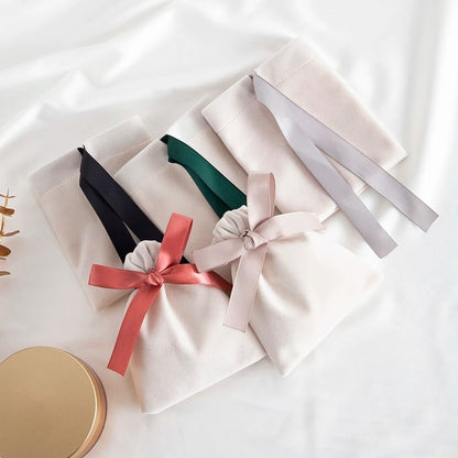 Velvet Jewelry Bags – 10 Pcs Suede Gift Packaging