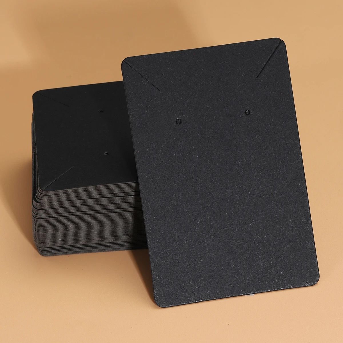 Paper Jewelry Display Cards – 50 Pcs Professional Packaging