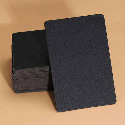 Paper Jewelry Display Cards – 50 Pcs Professional Packaging