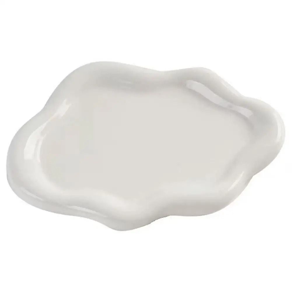 Cloud-Shaped Jewelry Storage Tray – Creative Electroplated Desktop Dish