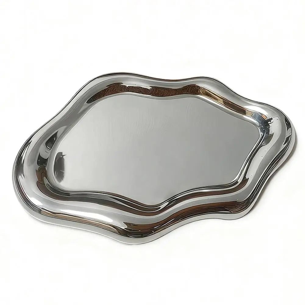 Cloud-Shaped Jewelry Storage Tray – Creative Electroplated Desktop Dish