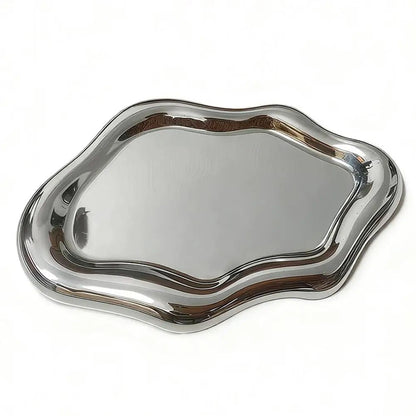 Cloud-Shaped Jewelry Storage Tray – Creative Electroplated Desktop Dish