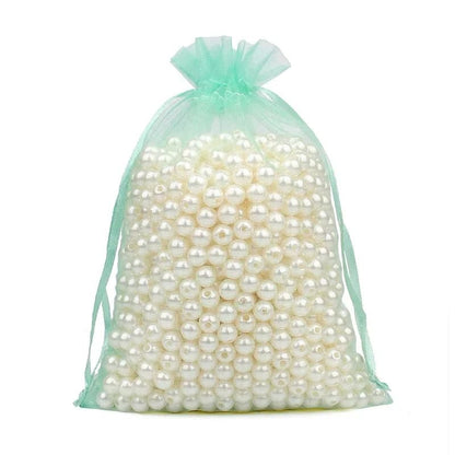 Elegant Drawstring Jewelry Pouches – 50 Pcs Gift & Party Bags