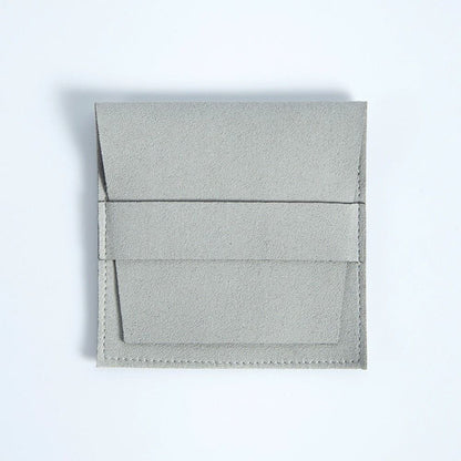 Microfiber Suede Jewelry Pouches – 5 Pcs Premium Envelope Flap Bags