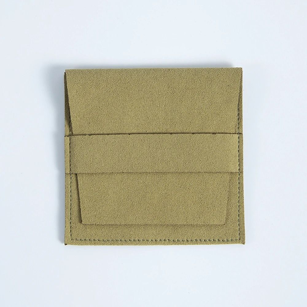 Microfiber Suede Jewelry Pouches – 5 Pcs Premium Envelope Flap Bags