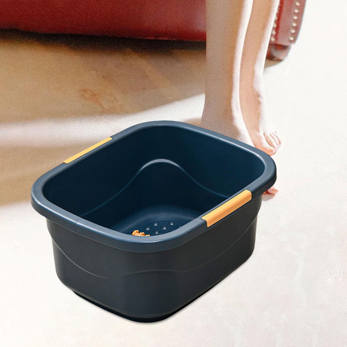 Versatile Foot Bath Basin Tub for Soaking Feet, Portable Massage Bucket for Adults, Men Foot Pedicure