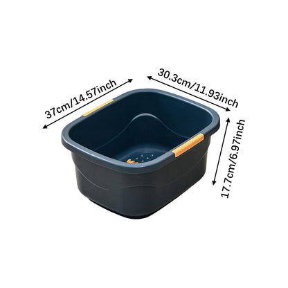 Versatile Foot Bath Basin Tub for Soaking Feet, Portable Massage Bucket for Adults, Men Foot Pedicure