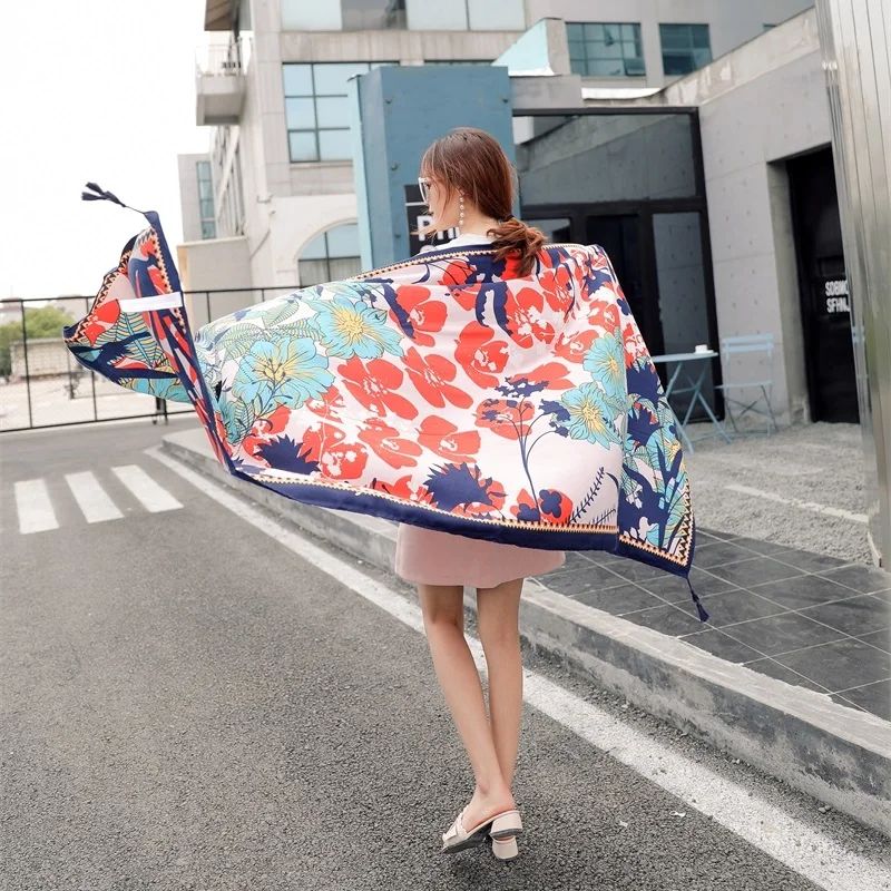 Twill Cotton Large Beach Pareo Wrap