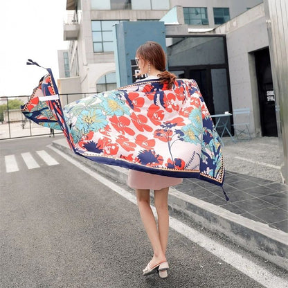 Twill Cotton Large Beach Pareo Wrap