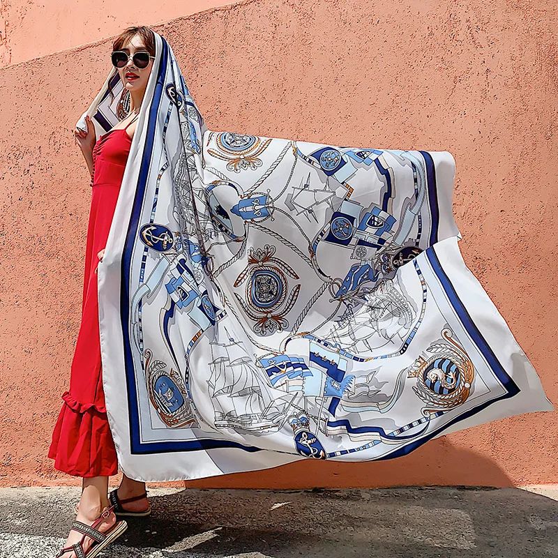 Large Beach Sarong Wrap Sun Protection