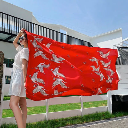 Large Beach Sarong Wrap Sun Protection